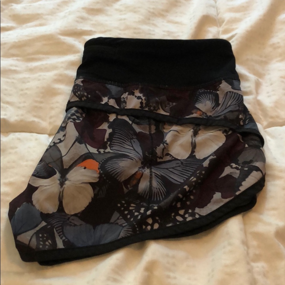 Rare Lululemon speed short size 6